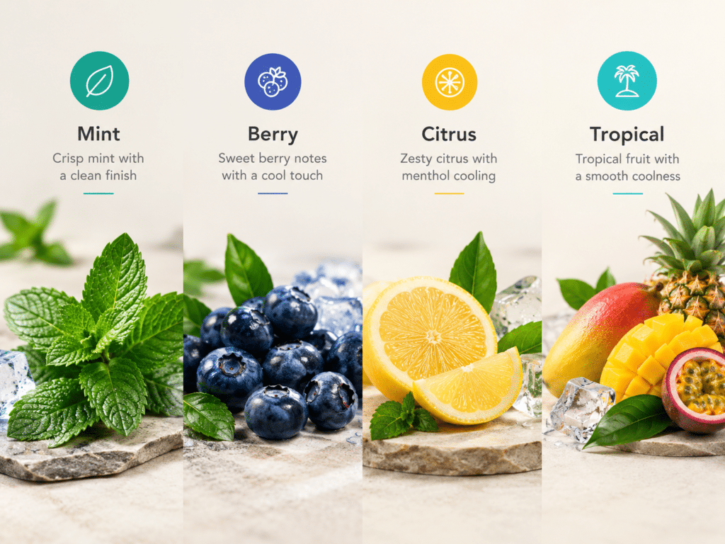 TEREA Menthol Flavours Comparison – Mint, Berry, Citrus and Tropical