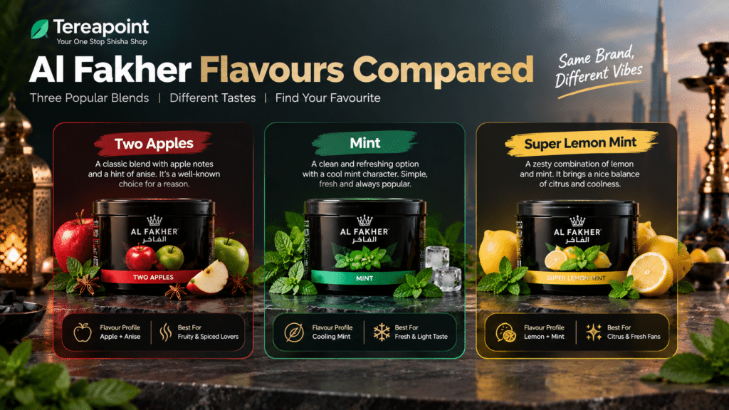 Flavour Comparison Guide in Dubai